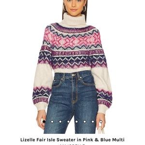 Majorelle Lizelle fairisle sweater